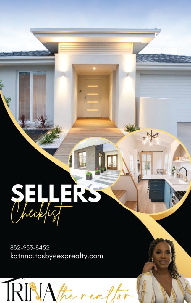 Trina The Realtor Sellers Checklist Page 1